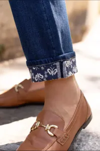 Hovedbilde Maison Onado jeans m/sommerfugl