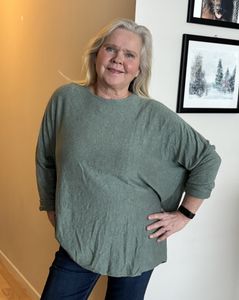 Hovedbilde Genser Gr&oslash;nn onesize 38-48