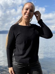 Hovedbilde Myk genser Sort