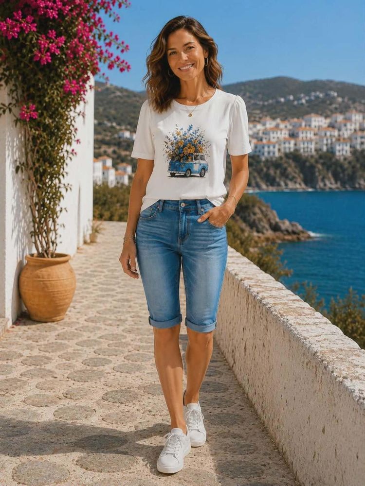 Piratbukse denim Place du Jour