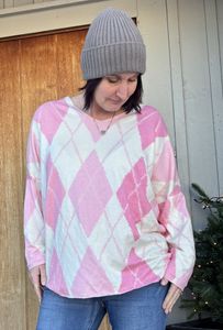 Hovedbilde Genser Rosa Harlequin